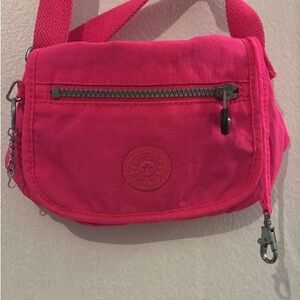 Kipling Fuchsia Crossbody Bag